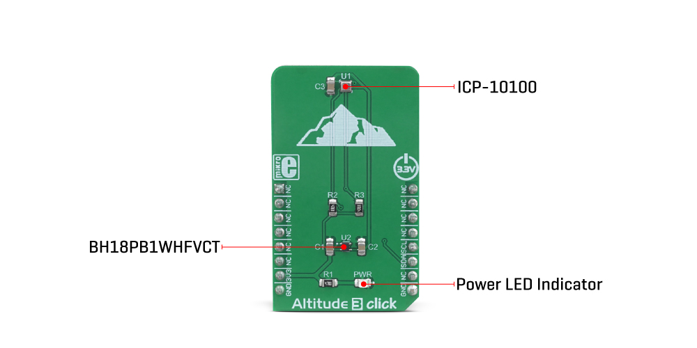 MikroE Sensors Altitude 3 click