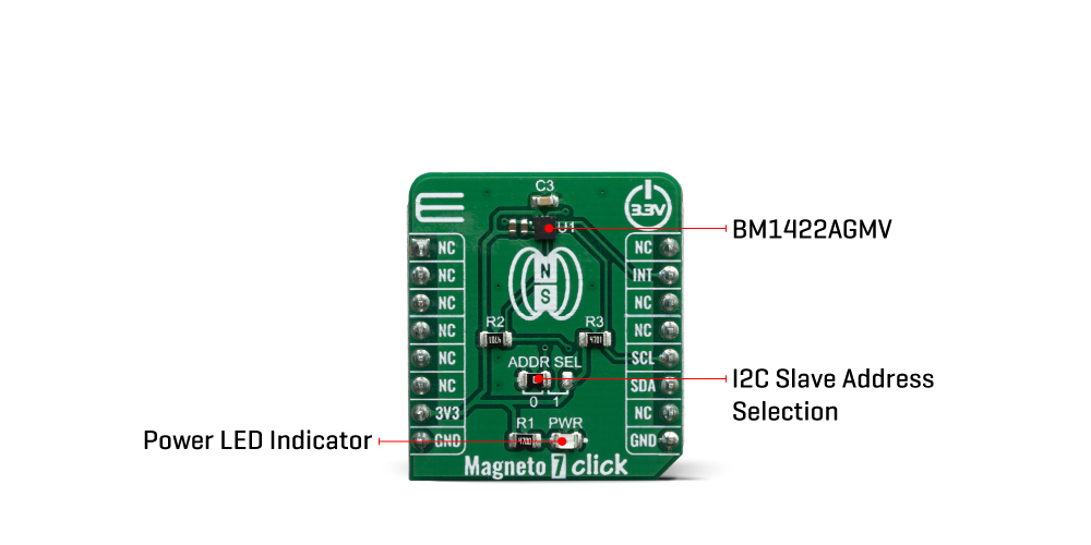 Click Boards Sensors Magneto 7 click