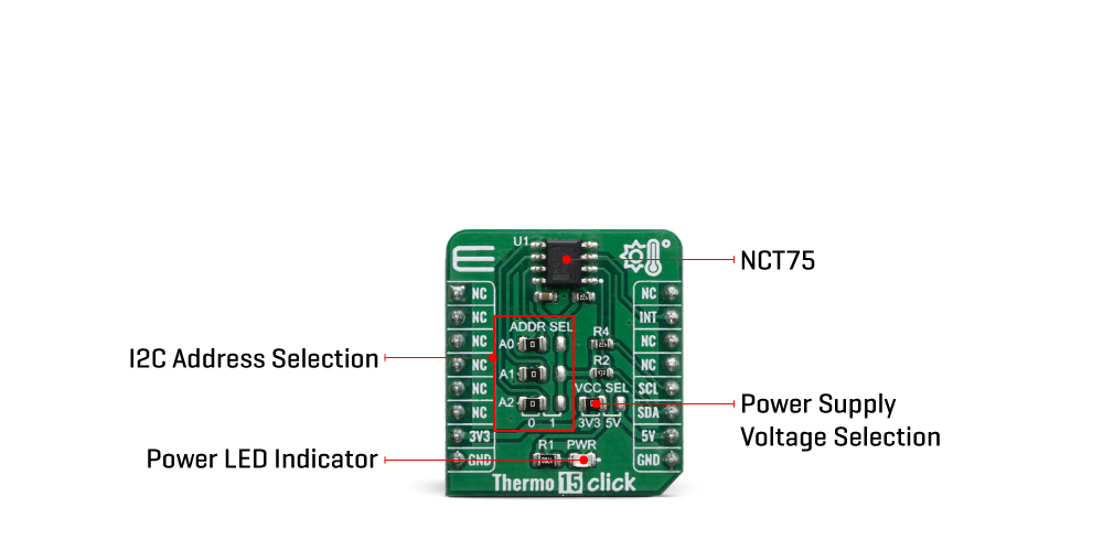Click Boards Sensors Thermo 15 click
