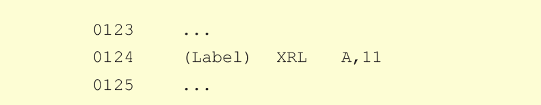 XRL A,#X XRL A,#X
