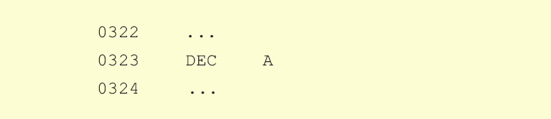 DEC A DEC A