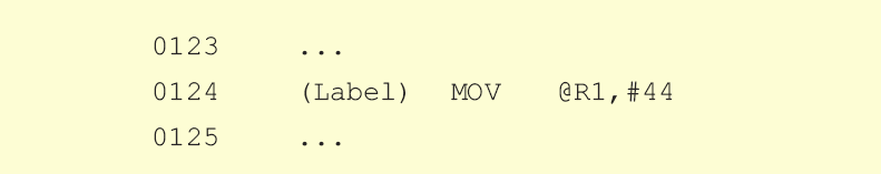 MOV @Ri,#X MOV @Ri,#X
