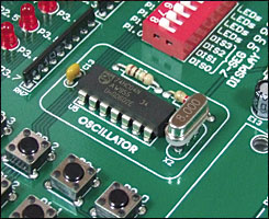 Easy8051A 8MHz Oscillator Easy8051A 8MHz Oscillator