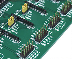 Easy8051A direct access to I/O ports