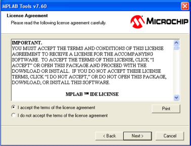 MPLAB Licence Agreement