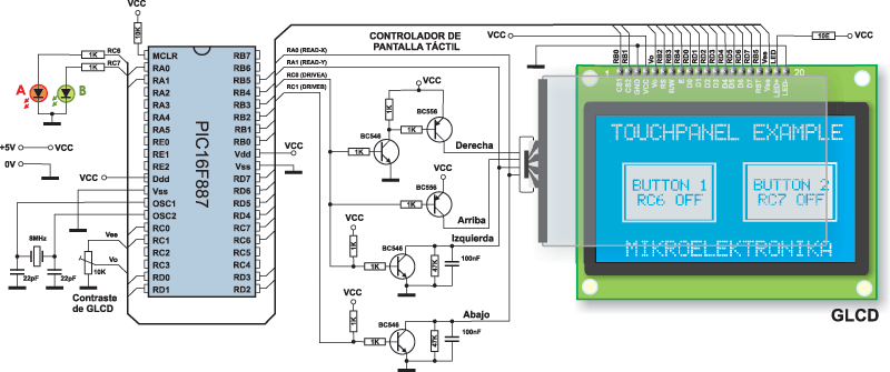 EJEMPLOS MICROCONTROLADOR ejemplos microcontrolador: