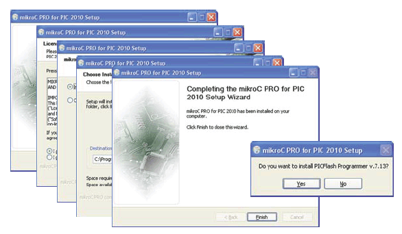 Instalar mikroc pro for PIC