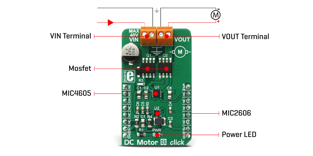 DC motor 8