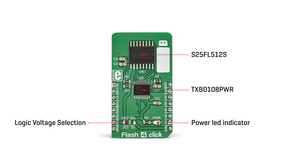 Flash 4 Click Board™