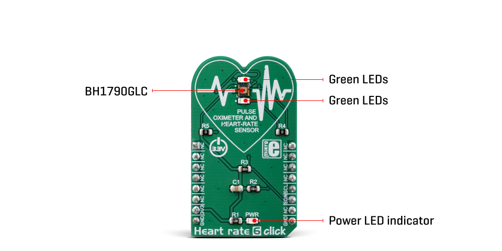 Heart rate 6 click