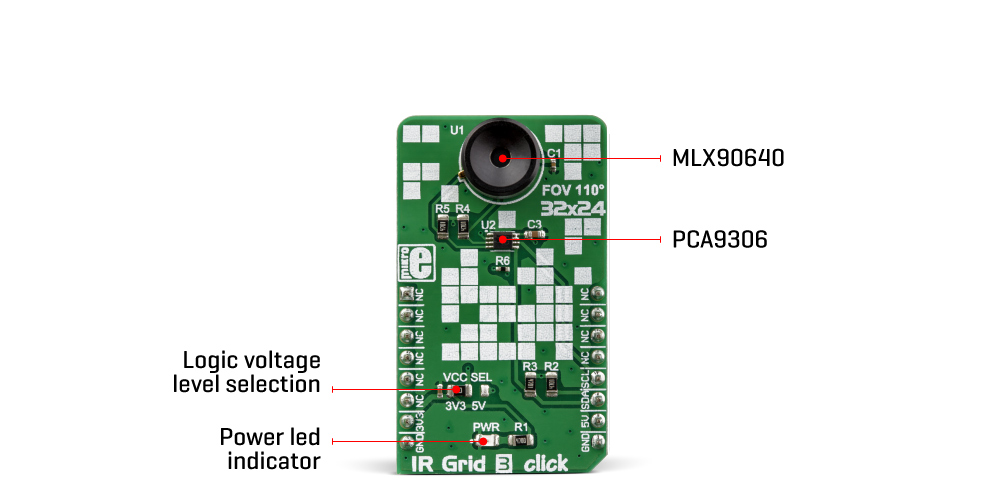 IR Grid 3 Click Board™