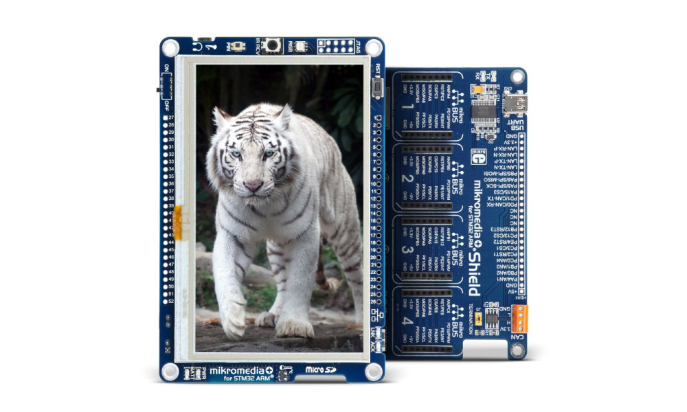 mikromedia Plus for STM32F4