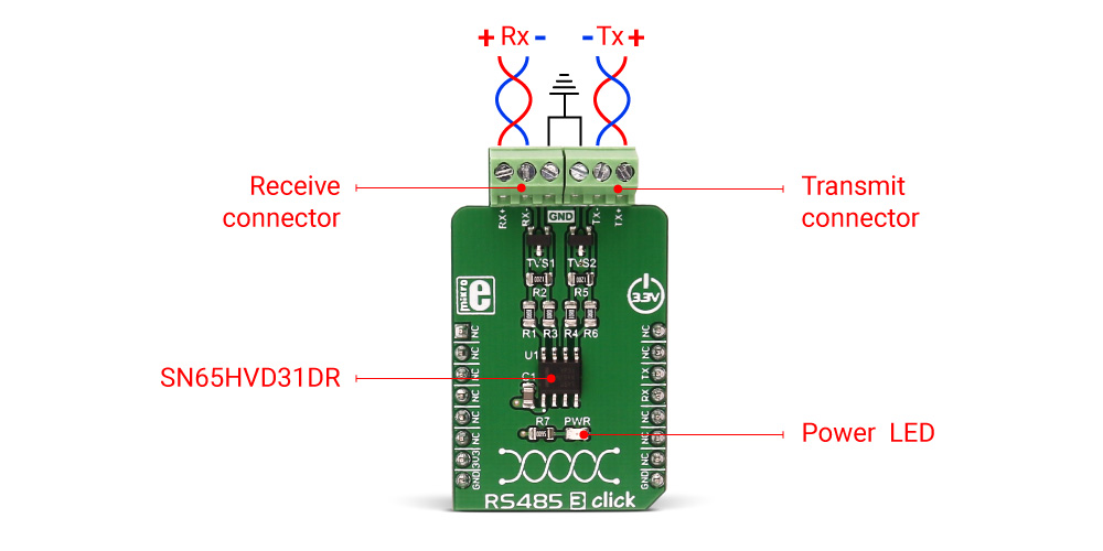 RS485 3 Click Board™