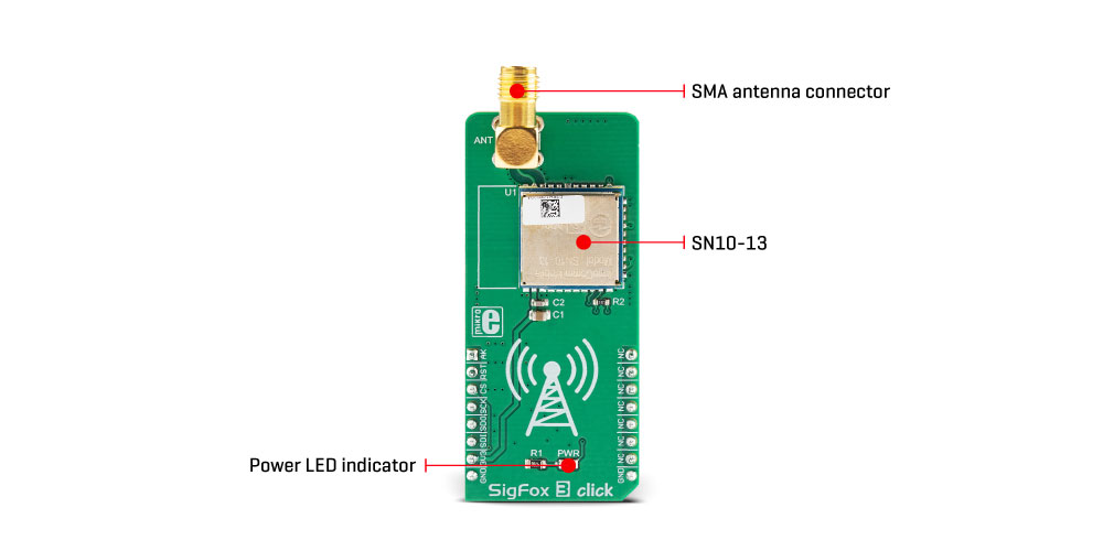 SigFox 3 click