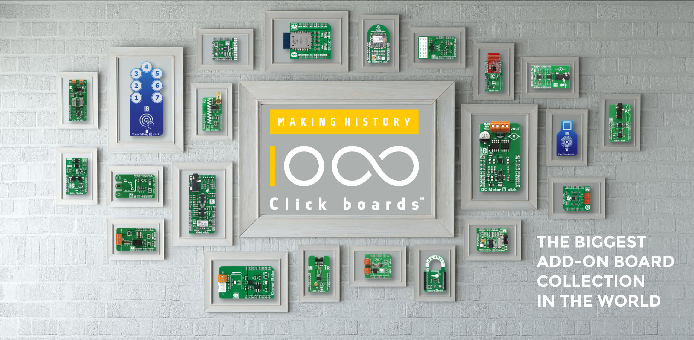 1000 click boards we have reached history