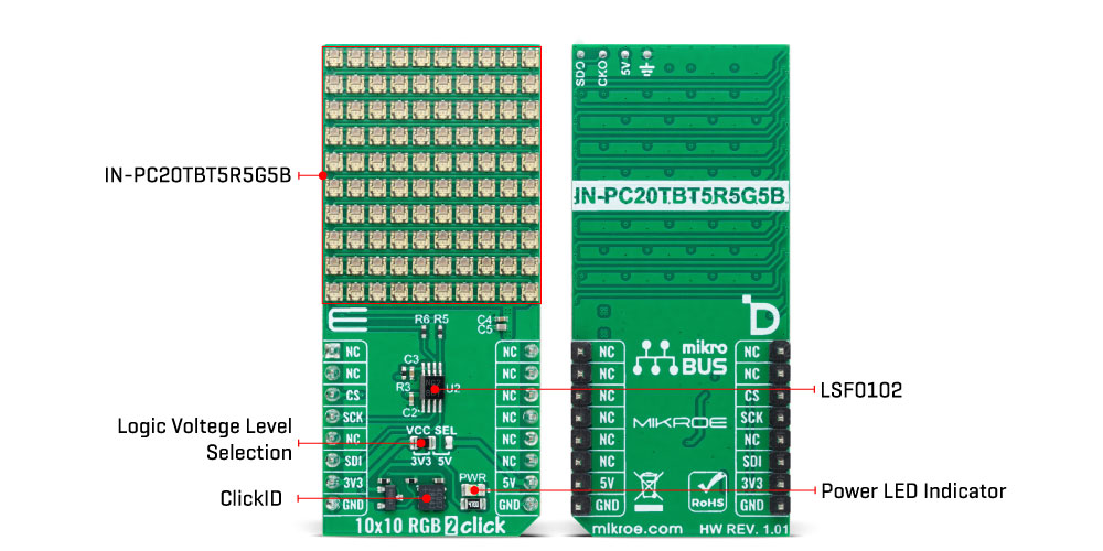 10x10 RGB 2 click inner