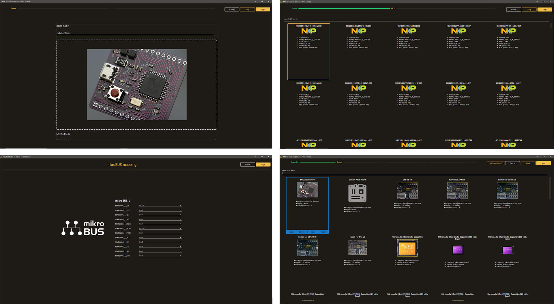 3 custom board tool necto 3.0.0