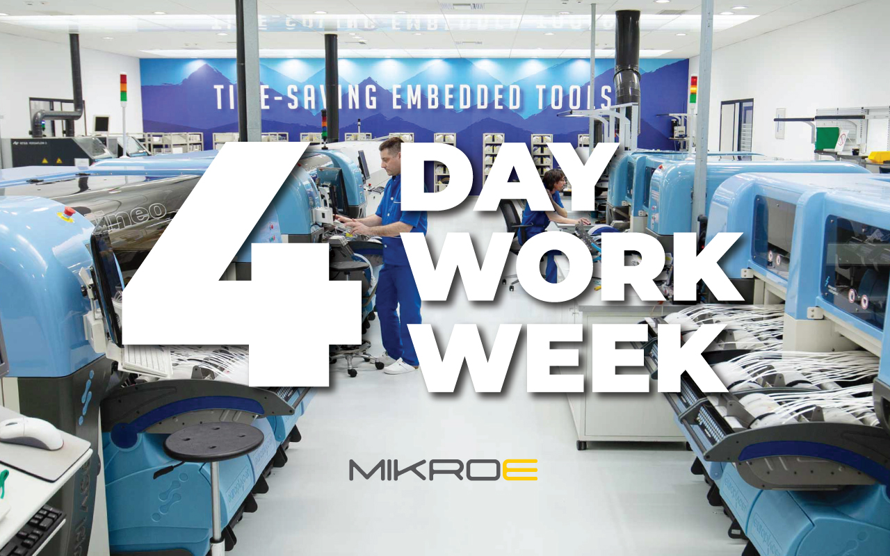 MIKROE starts with the 4-day work week!