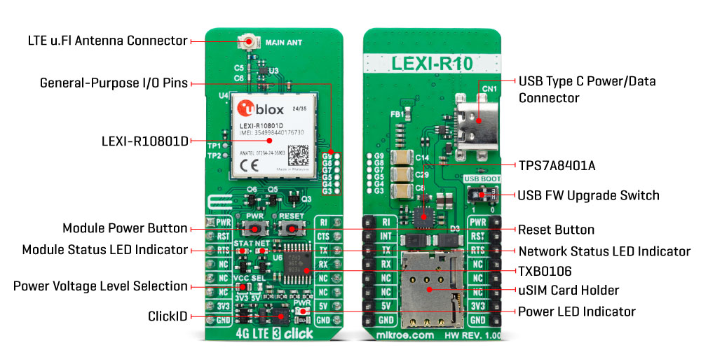 4G LTE 3 Click (for Europe) Inner