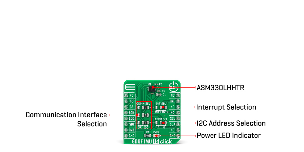 6DOF IMU 15 click inner