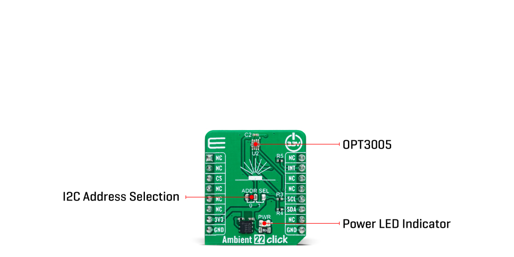 Ambient 22 Click Board™ inner