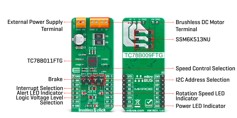 Brushless 23 click inner 22