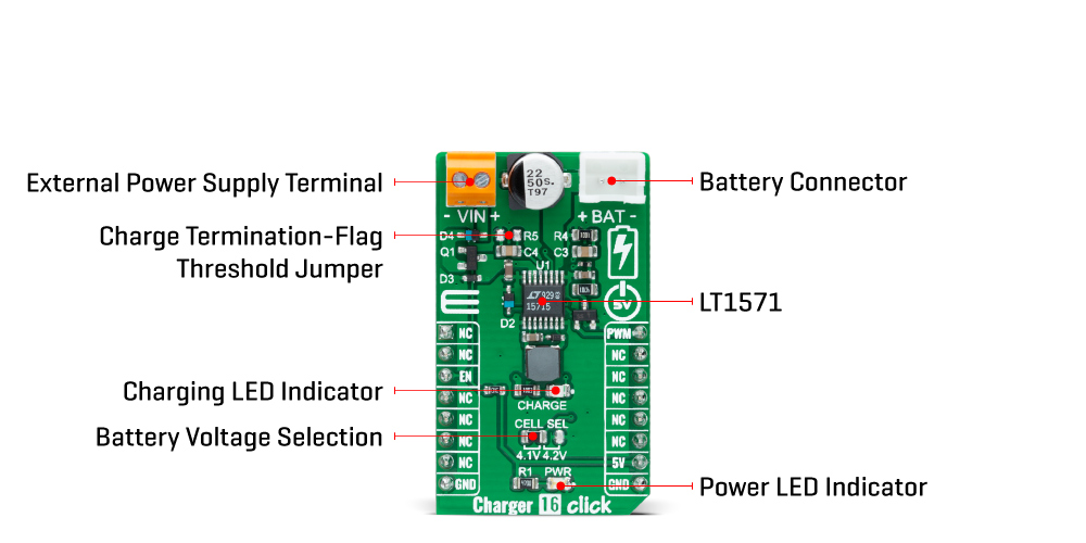 Charger 16 click inneri