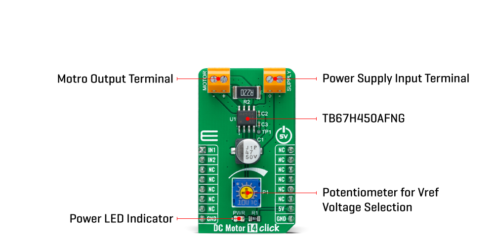 DC Motor 14 click inner