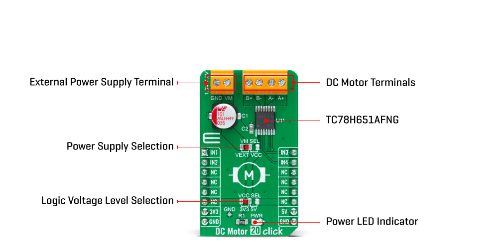 DC Motor 20  click