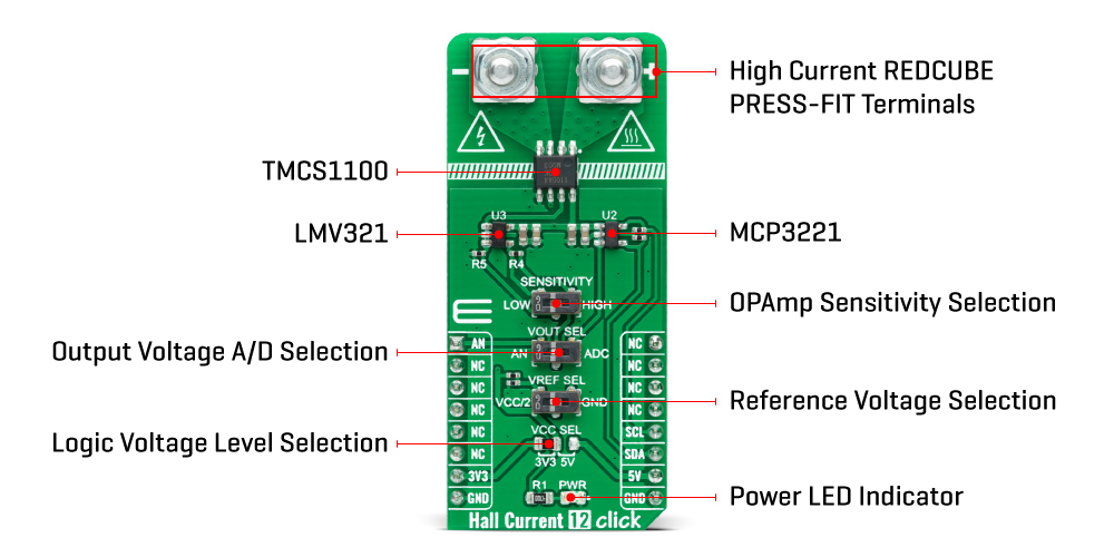 Hall Current 12 click inner