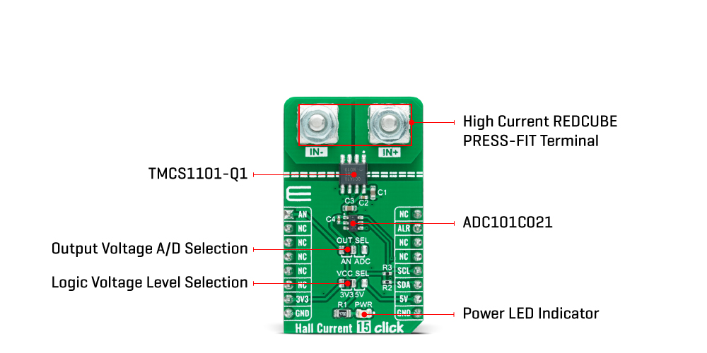 Hall Current 15 Click inner