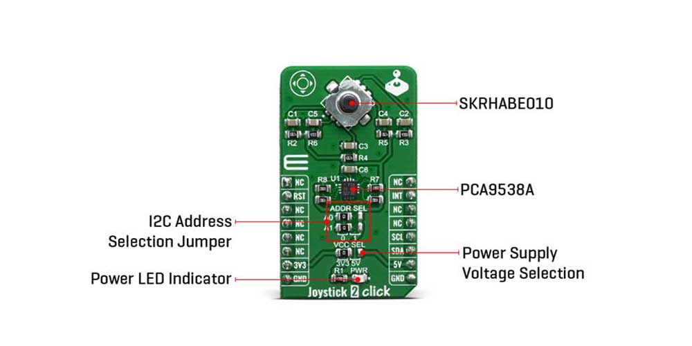 Shop Click Boards HMI Joystick 2 Click