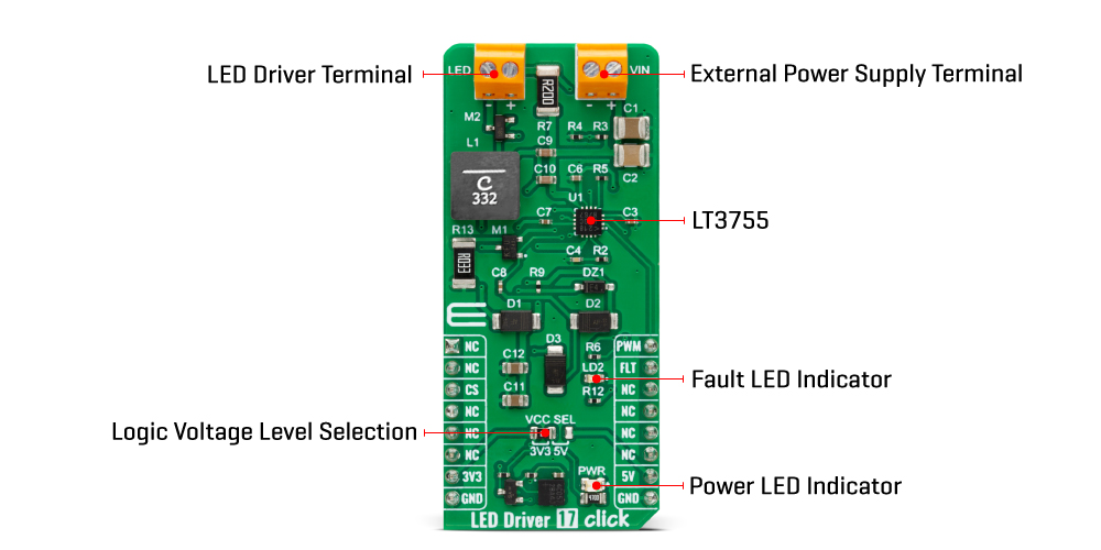 LED DRIVER 17 inner