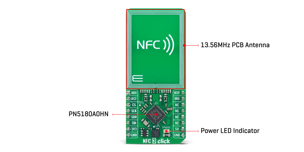 NFC 3 Click Board™ inner