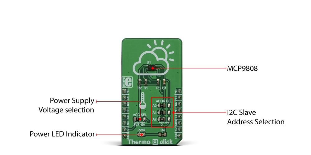 MikroElektronika Thermo 8 Click