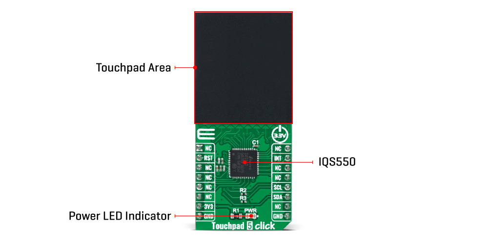 Touchpad 5 click inner