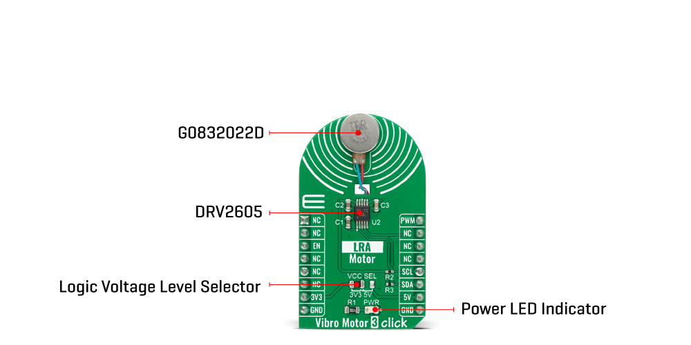 Vibro Motor 3 click inner