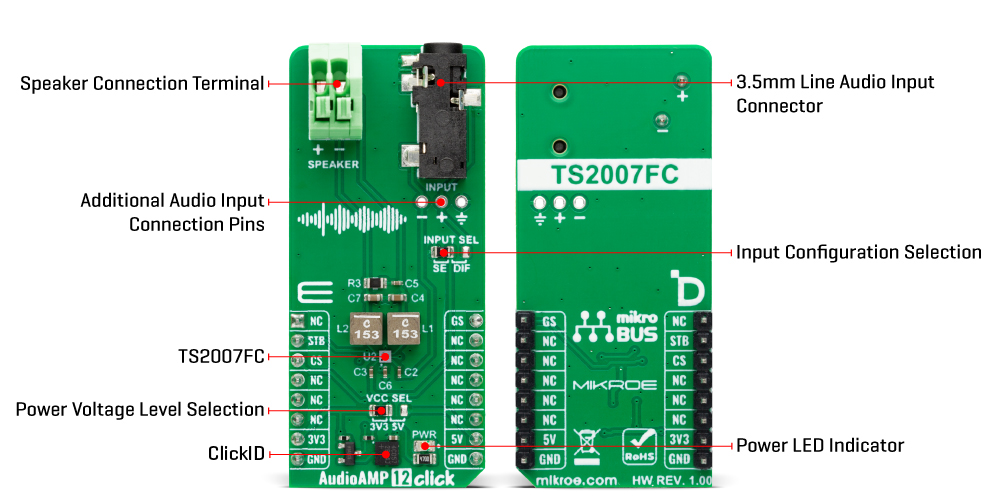 AudioAMP 12 Click Inner