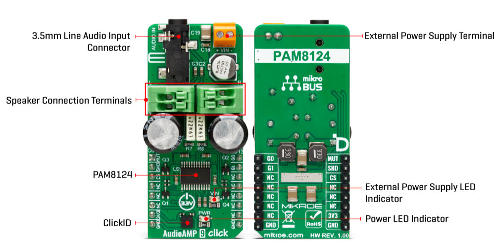 AudioAMP 9 Click Inner
