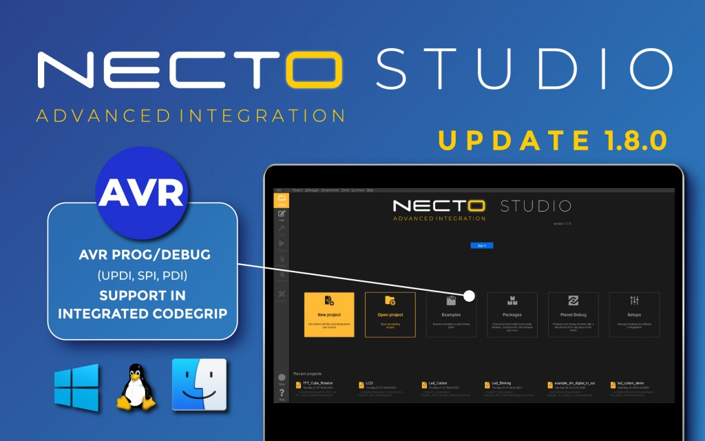 NECTO Studio Update 1.8.0