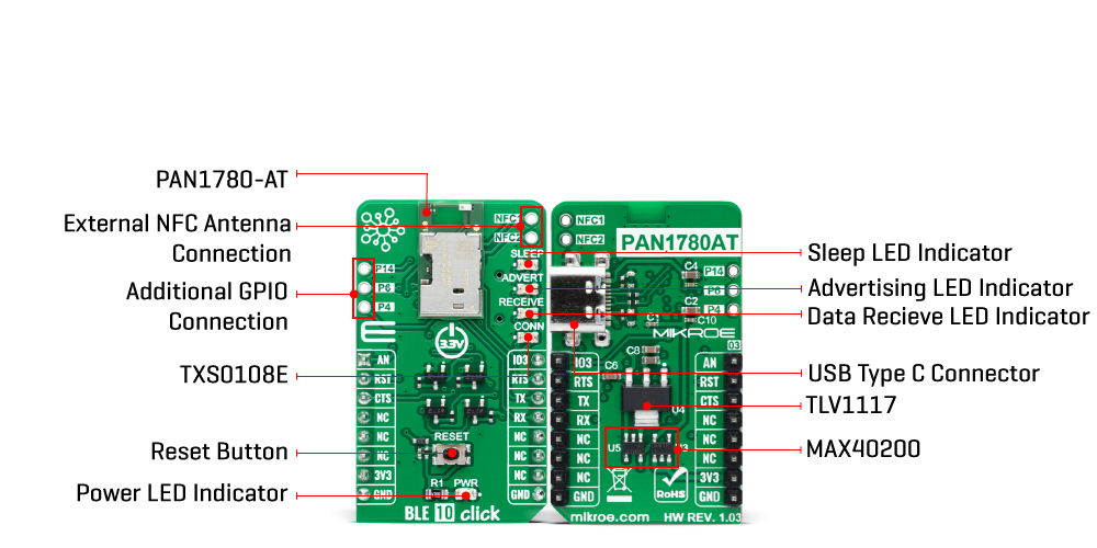 ble 10 Click Board™ inner