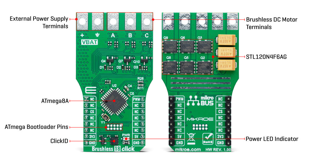 Brushless 18 Click Inner