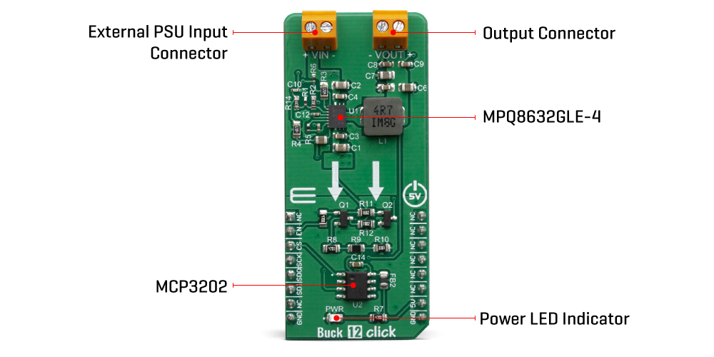 Buck 12 Click Board™