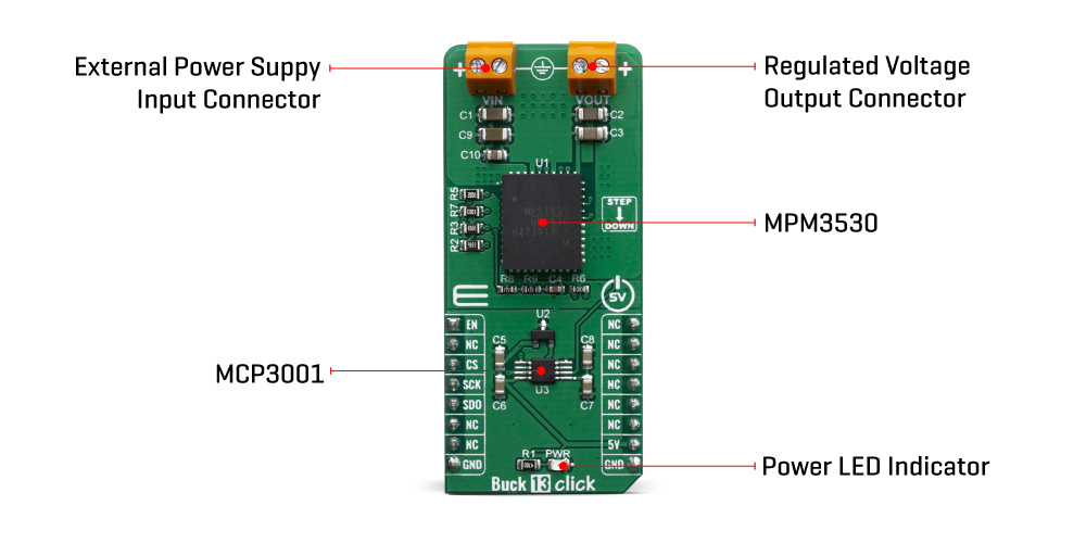 Click Boards Power Management Buck 13 Click