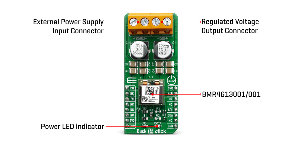 Shop Click Boards Power Management Buck Buck 14 Click