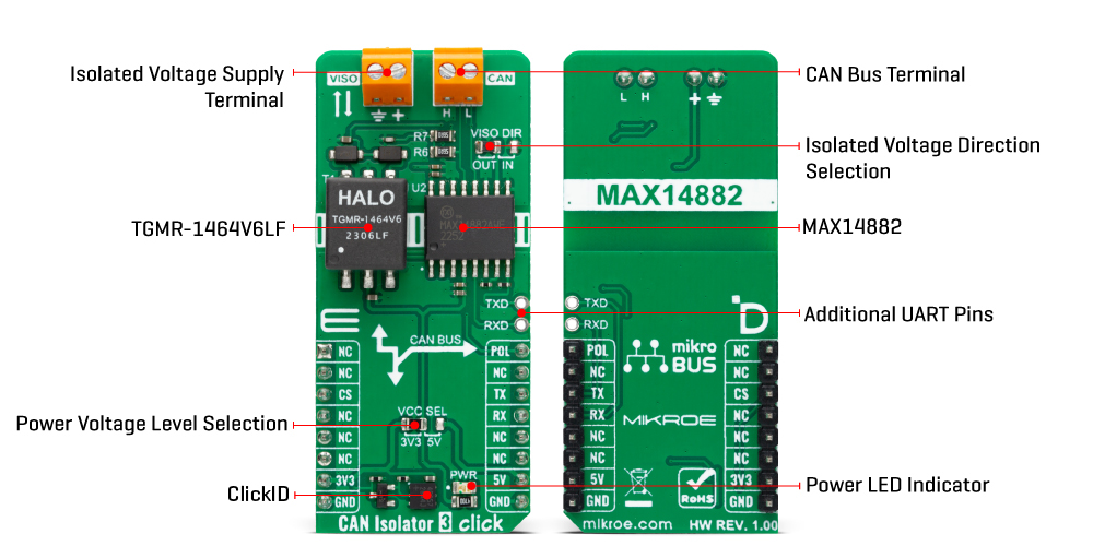 CAN Isolator 3 Click Inner