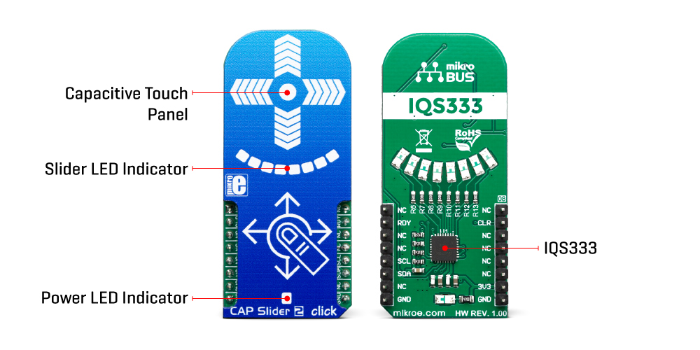 Cap Slider 2 click