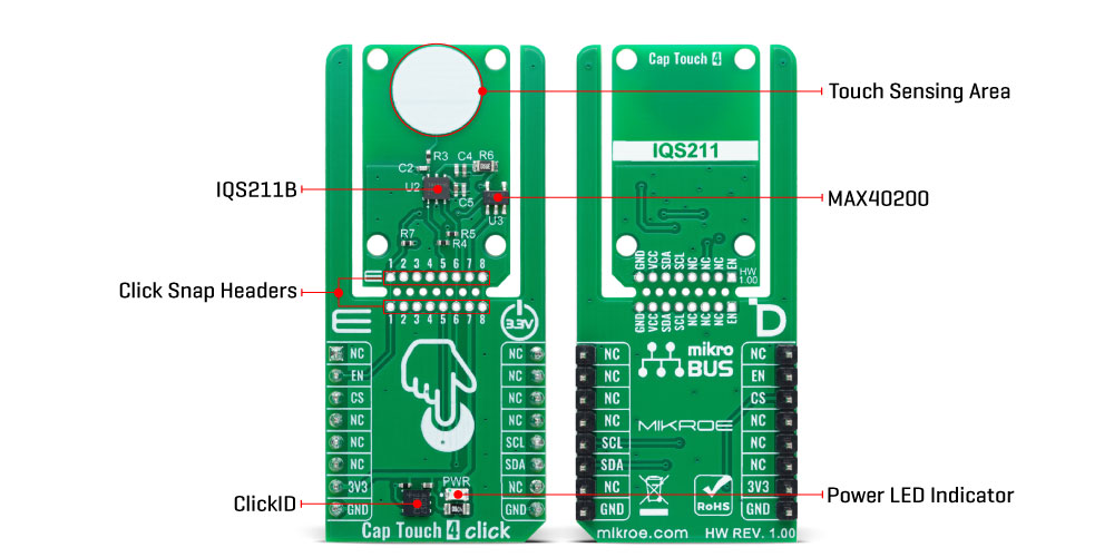 Cap Touch 4 Click Inner