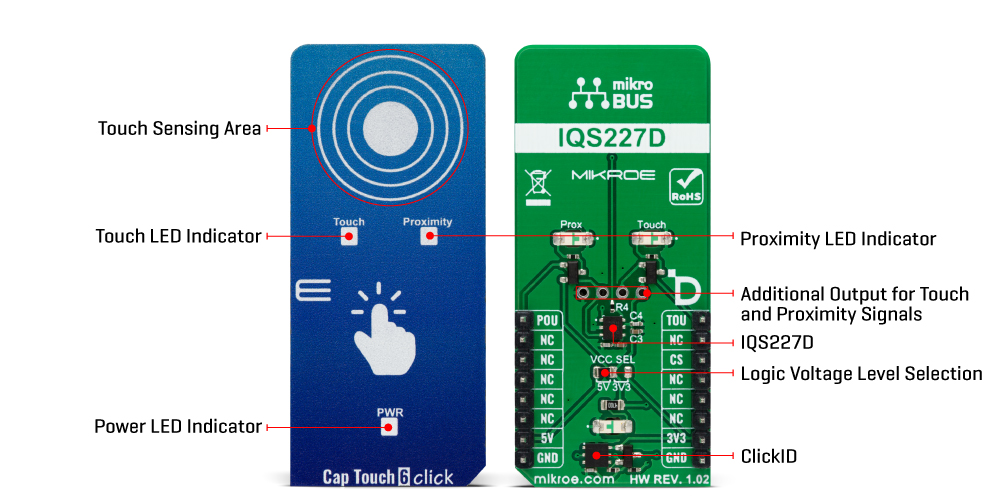Cap Touch 6 Click Inner
