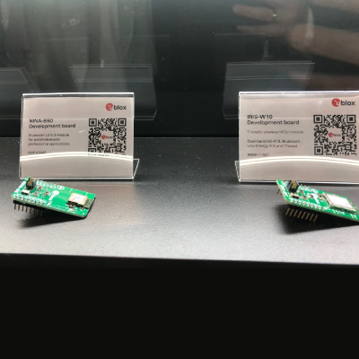 Click boards u-blox stand embedded world 2024